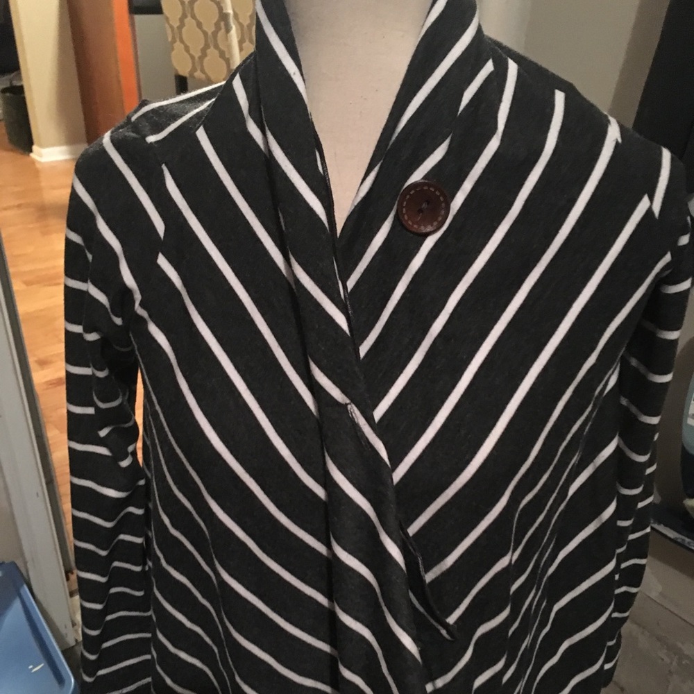 Cardigan with button detail